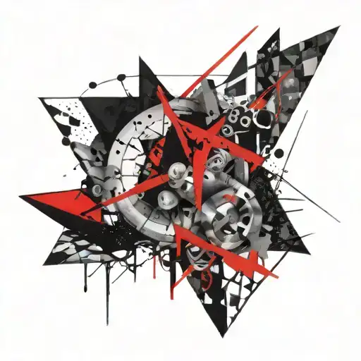 Square Circle Triangle Lines