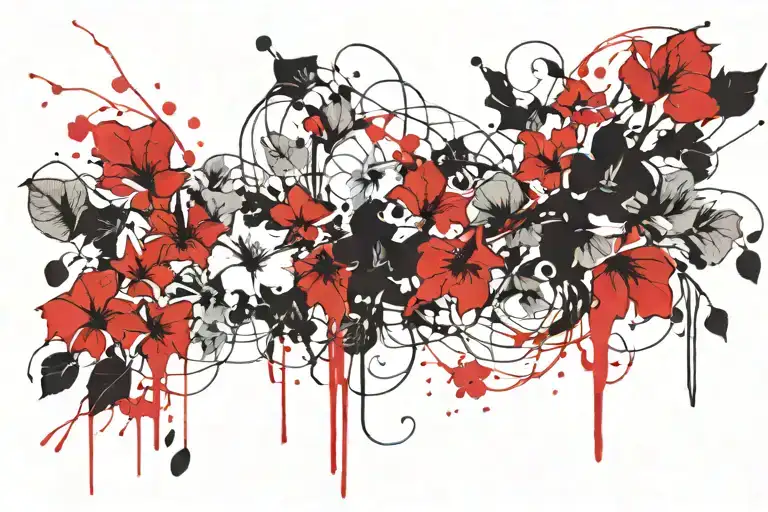 Bloody Morning Glory Vine