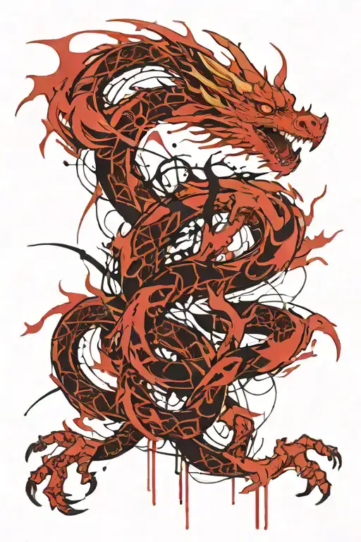 Dragon Patern Inspired