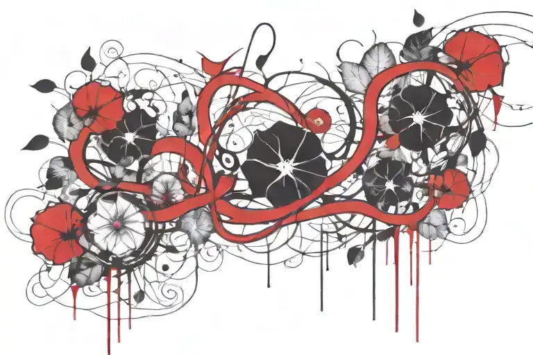 Bloody Morning Glory Vine