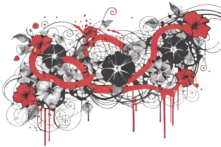 Bloody Morning Glory Vine