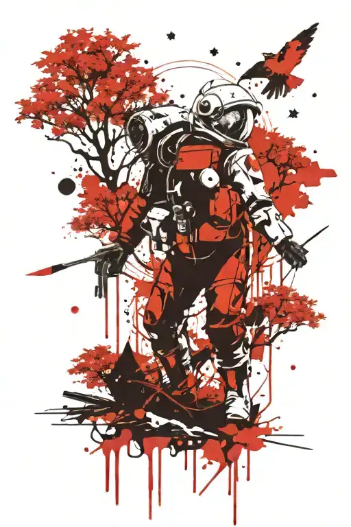 Spaceman And Tree And Lyrics Written