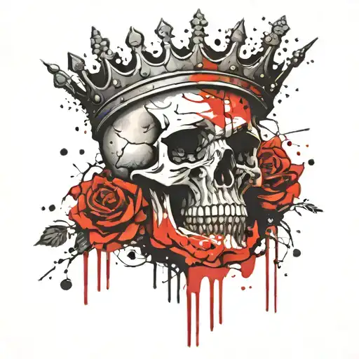 Skull With A Crown