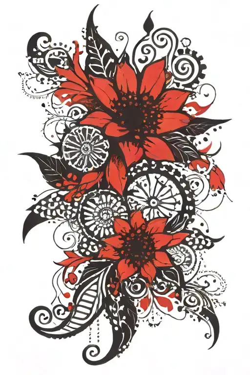 Henna Tattoo Design