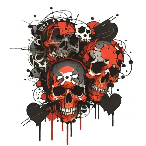 Black Hearts And Skulls