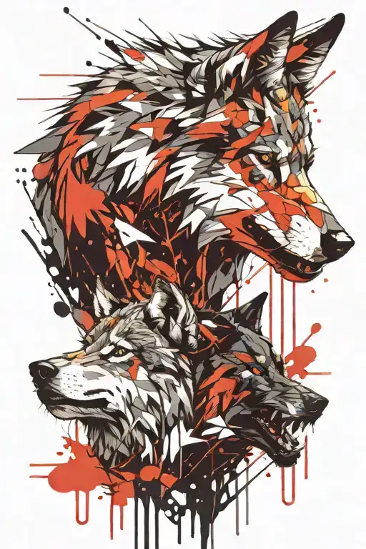 Wolves With Different Characteristics