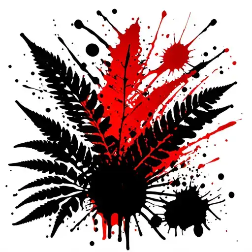 Plants Abstract Splash