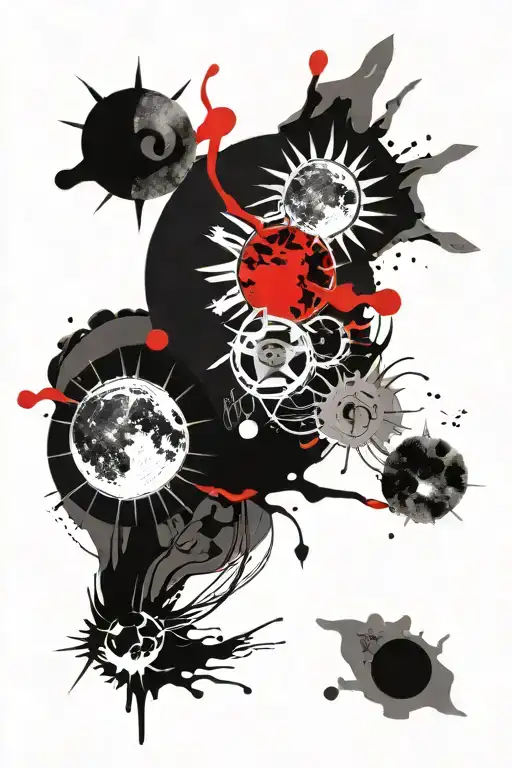 Masculine Sun And Moon