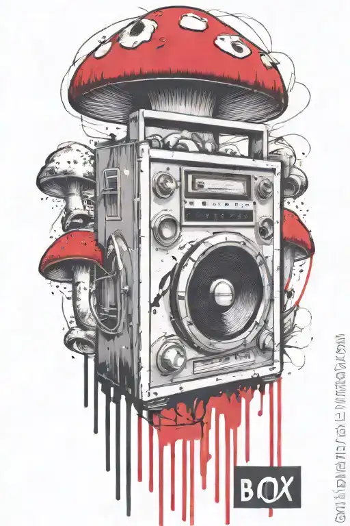 Mushroom Boom Box