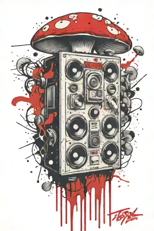Mushroom Boom Box