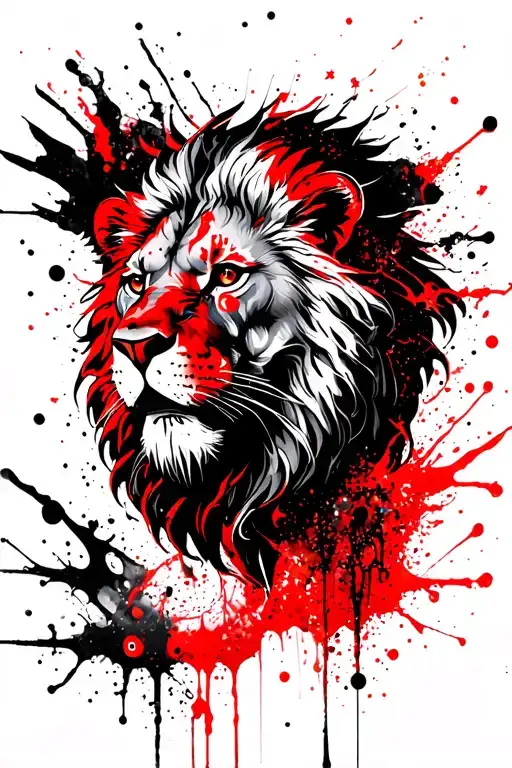 Lion An Pagan Symbols