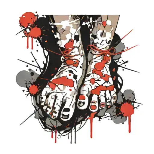 Child's Baby Feet Impression