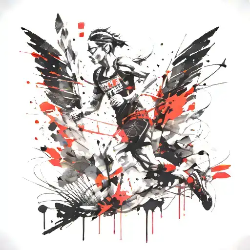 Trail Running In Nature