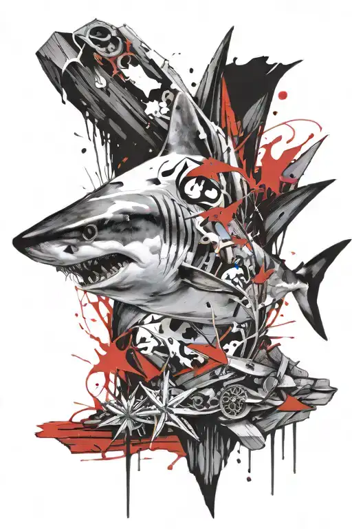 Shark And Wood