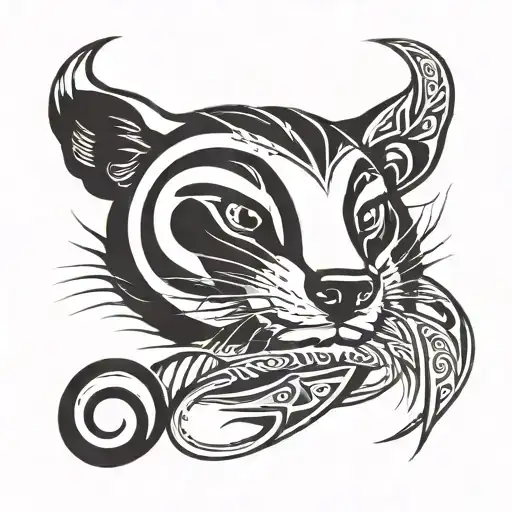 Badger And Fire Snake