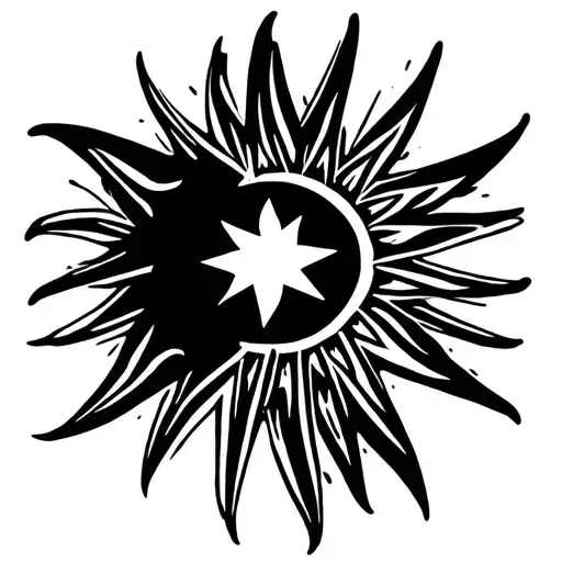 Phillipine Flag Sun