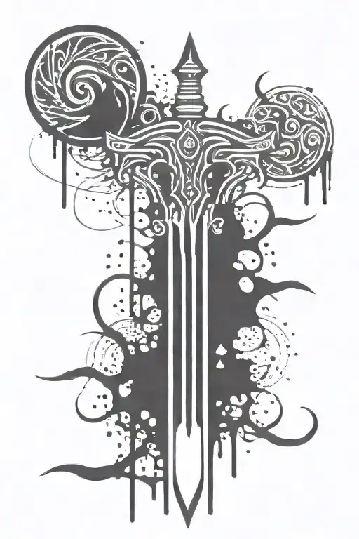 Sword Dripping With Blood