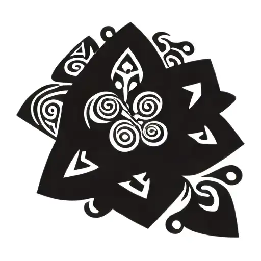 Black Foot Tribal Around