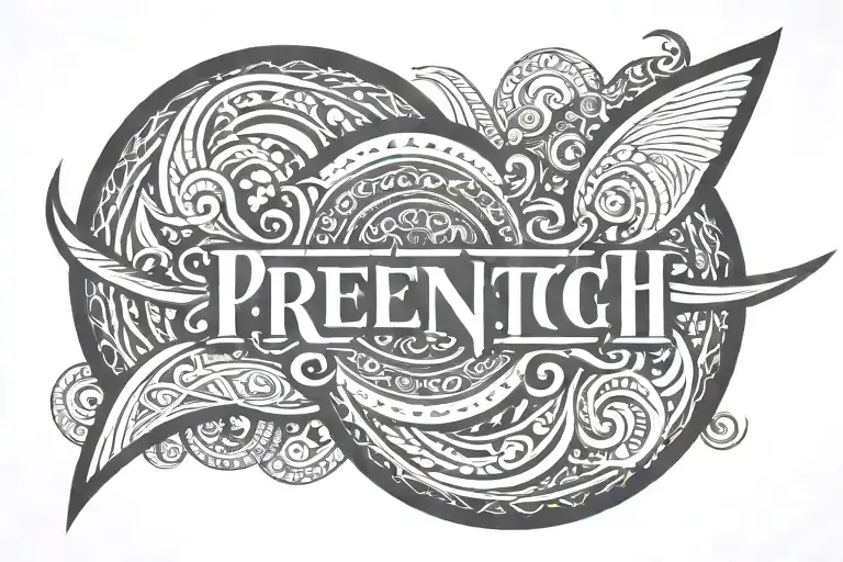 Inscription In Russian Letters Opb Strength