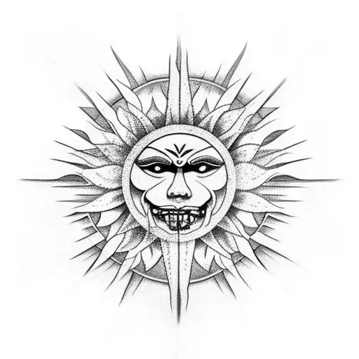 Godsmack Argentina Flag Sun