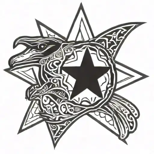 Platypus With 5Point Star The Pentagram