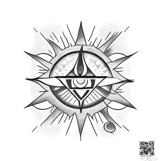 Letter V Et N With A Sun A Star And A Moon