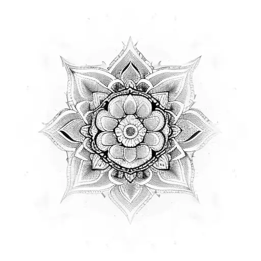 Mandala Lotus Armband