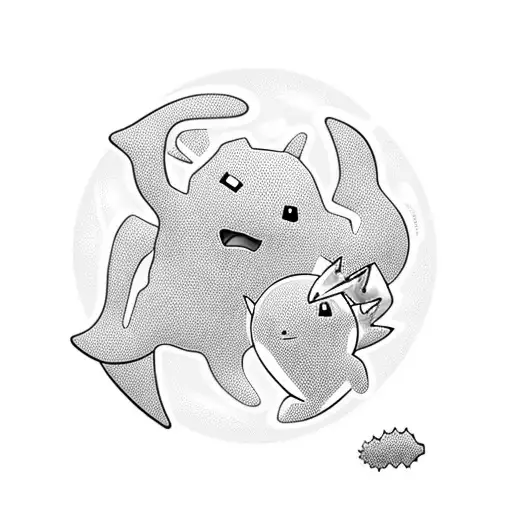 Ditto Pokemon In A Bubble