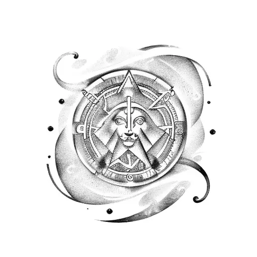 Aquarius And Leo Zodiac Signs Intertwined