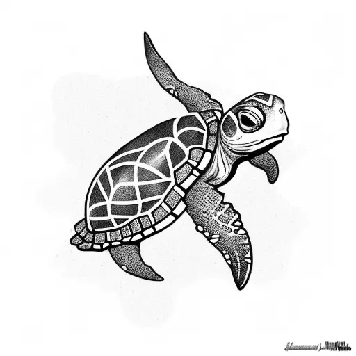 Armband Tribal Turtle