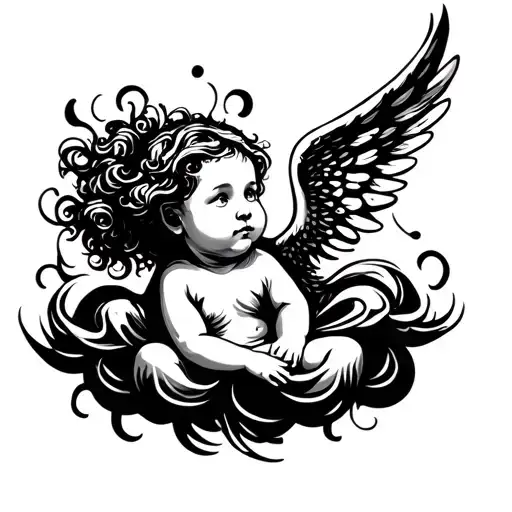 Cloud And Angel Baby