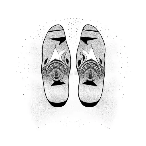 Psychedelic Feet One Step At A Time