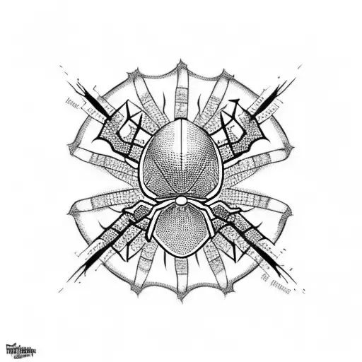 Create A Neck Tattoo With Spider