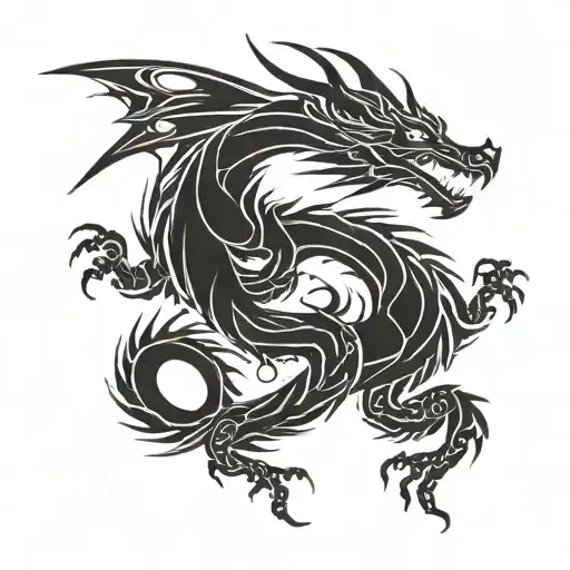 Dragon Standing Tall