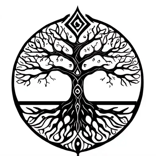 Libra Symbol Tree Of Life