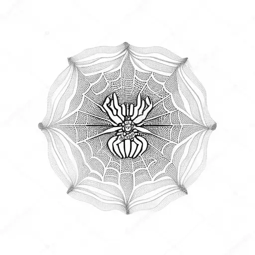 Spider Web Pattern Bangle