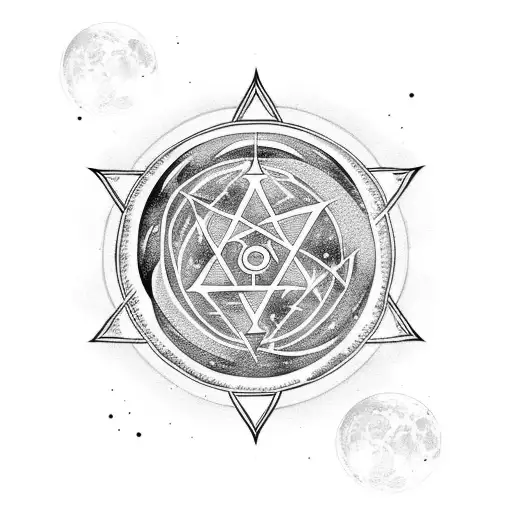 Wiccan Symbol Of The Moon