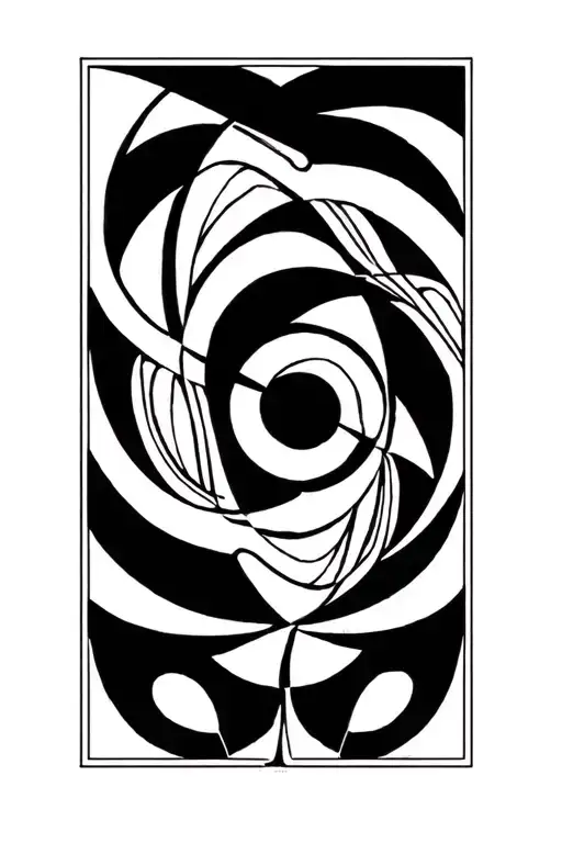 Mc Escher Optical Illusion