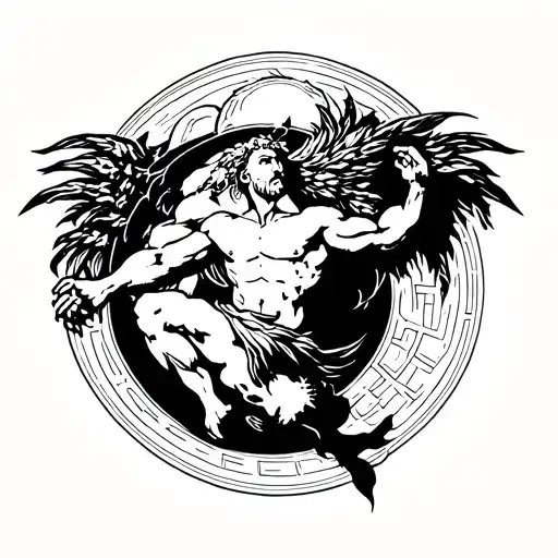 Atlas Carrying The Burdens Of The World