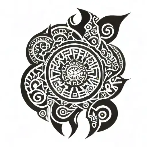 Mayan Pattern Inspired