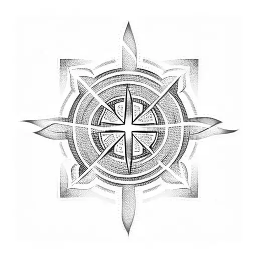 Christian Cross Flower