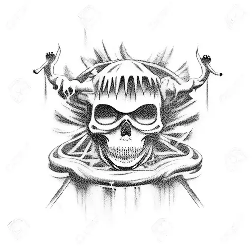 A Spooky Carwash Scene With Creepy Pasta Characters