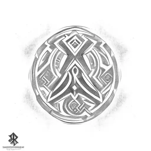 The Rune Sowulo And Some Fine Line Patterns