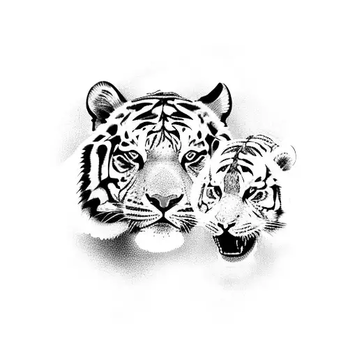 Man Wrestling With Tiger