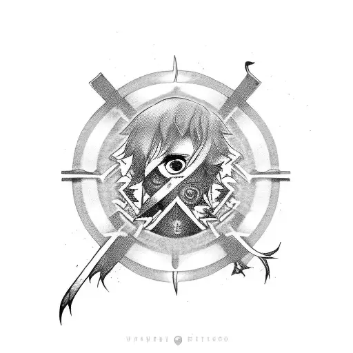 Kaneki Ken With Guts Sacrifice Symbol