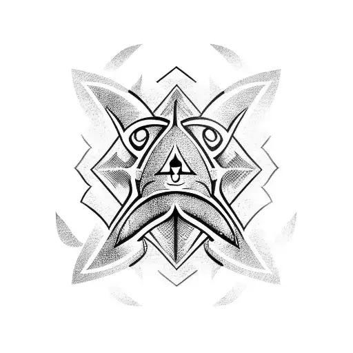 Polynesian Tribal Shark