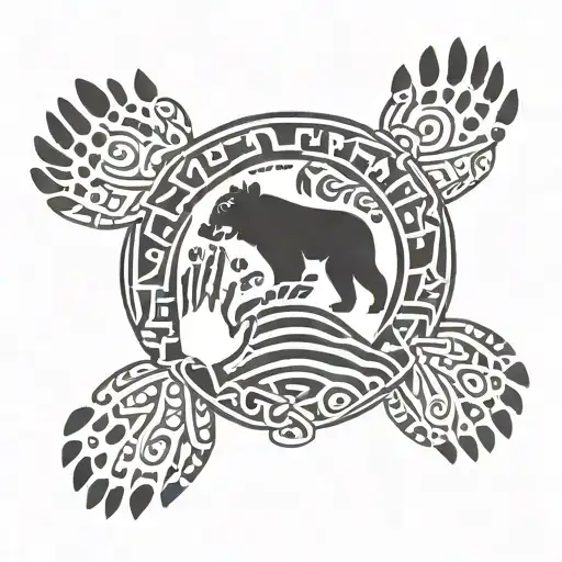 Brother Bear Handprint