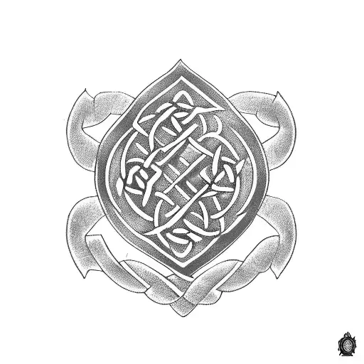 Celtic Gibb Clan Crest