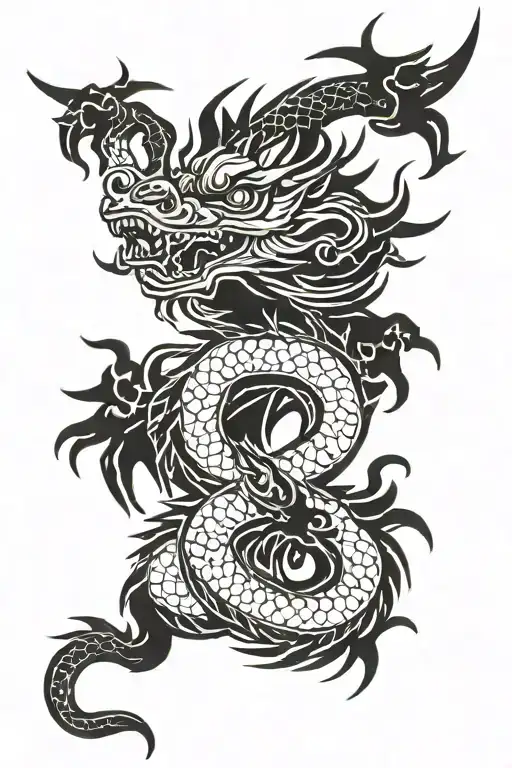 Vietnamese Dragon Shoulder