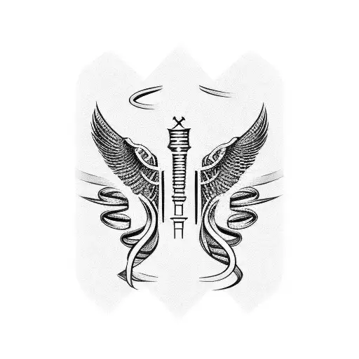 Caduceus Symbol Arm Band